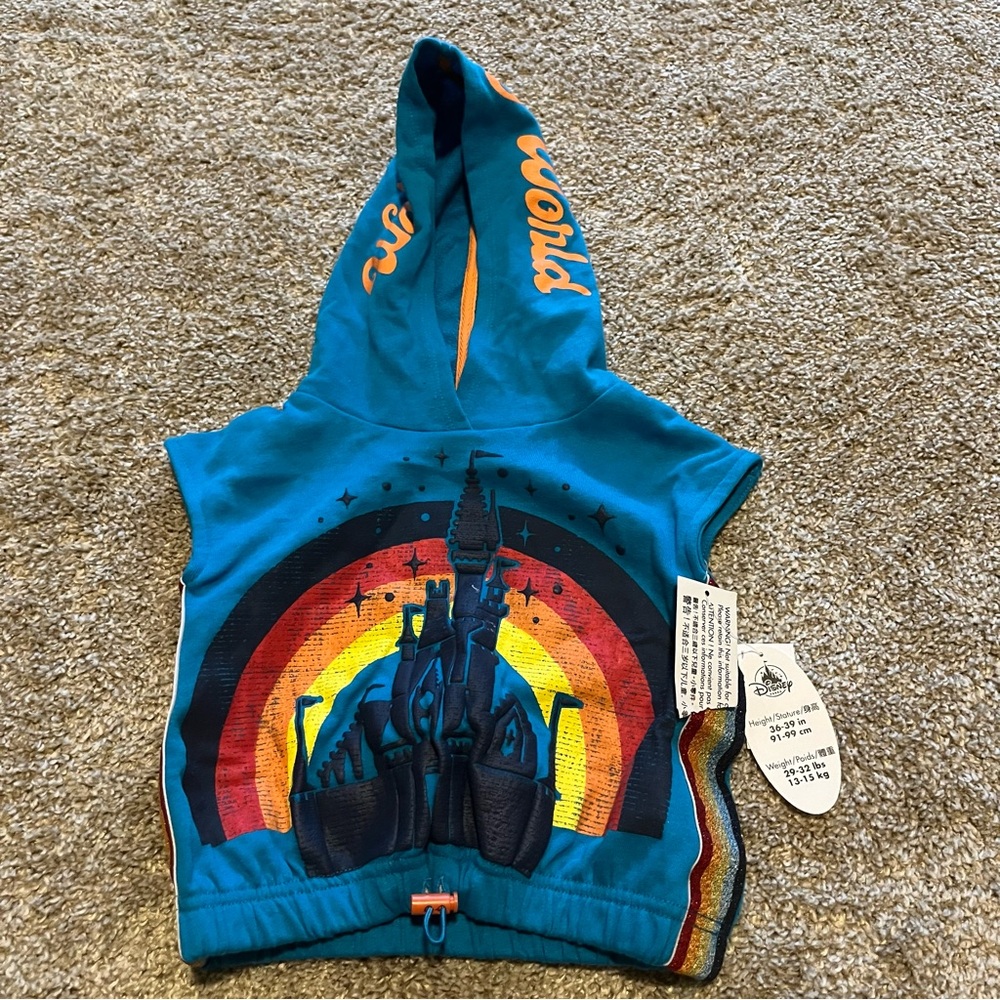 Walt Disney world hooded vest